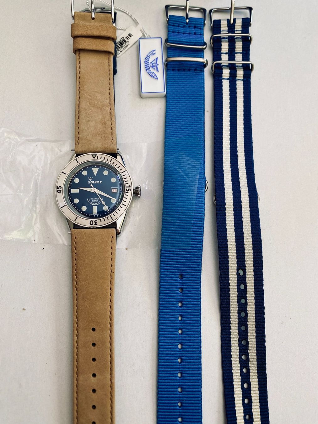 Squale Orologi: SQUALE Super Blue 39 automatic New ! – Nuovo (secondo la descrizione) da Genthod venduto da Fejmeo