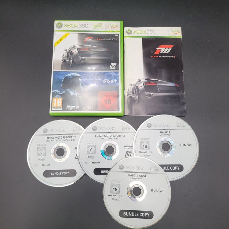 Forza Motorsport 3 & Halo 3 ODST Xbox 360 | Kaufen auf Ricardo