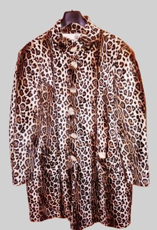 Leoparden-Mantel, Kurzmantel, Top Zustand, Gr. 50, Herbst 🍂