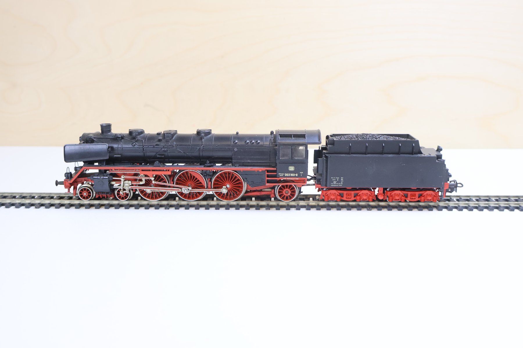 Märklin Modellini di ferrovie: Märklin grosse DB Dampflok BR 003 - H0 – Difettoso da Winterthur venduto da Monstera 2