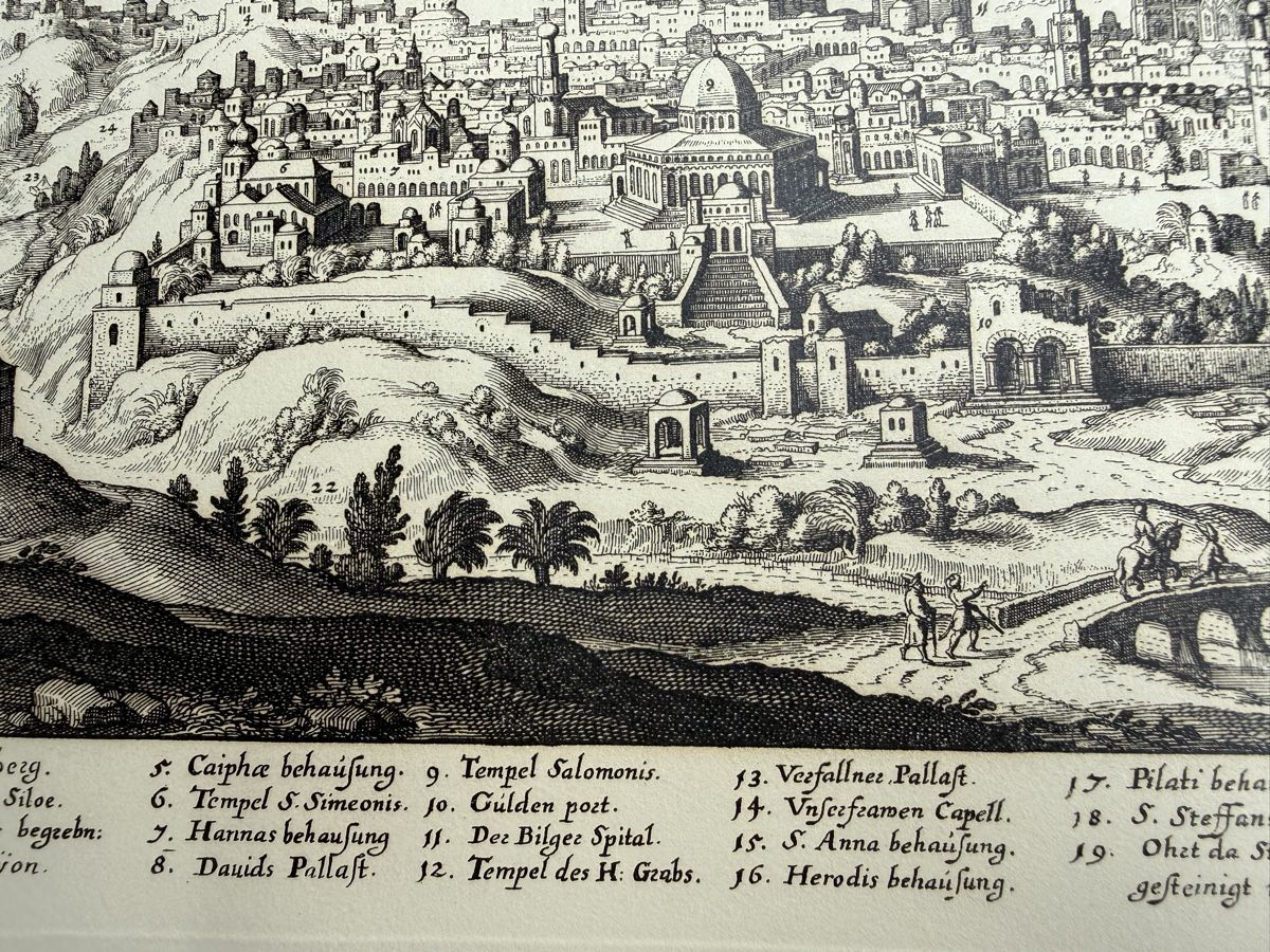 Grafiken & Lithographien: Alte Grafik JERUSALEM – Gebraucht aus Konolfingen von petzipetz 2