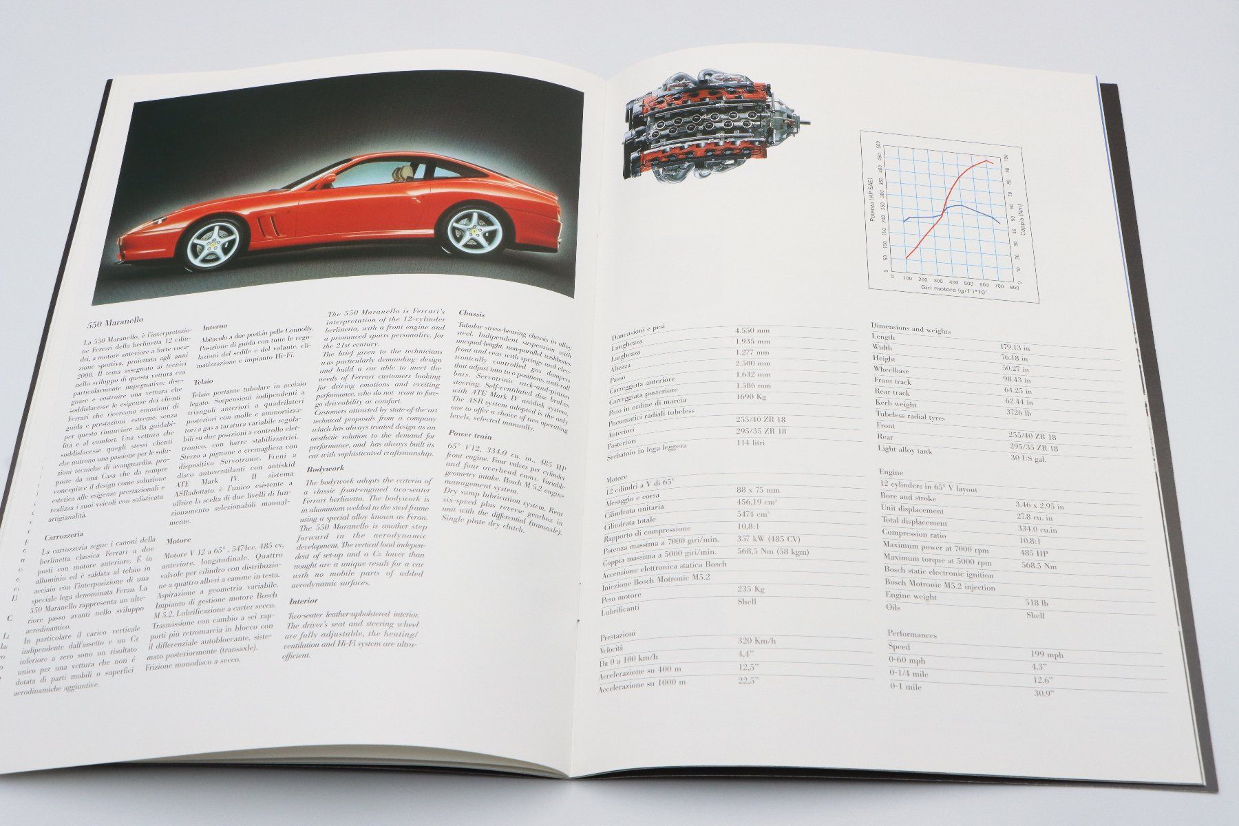 Ferrari Documenti: Ferrari La Ferrari Modellprogramm 2000 Prospekt – Usato da Bühl b.Aarberg venduto da Collectorpassions 7