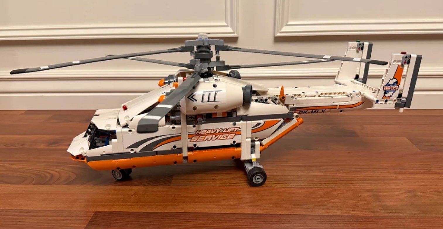 Lego Kit di costruzioni: LEGO Technic 42052 Heavy Lift Helicopter – Usato da Selkingen venduto da Eishase 4