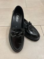 Gabor - Mocassins vernis noir, taille 3