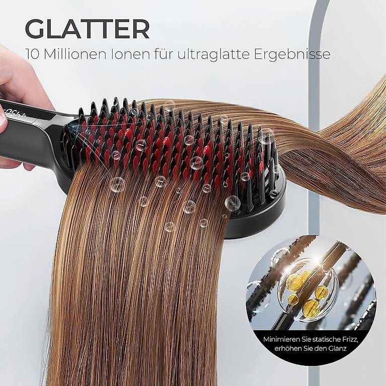 Autres soins des cheveux: TYMO IONIC Plus Haarglättungsbürste – Neuf (Voir description) à Kreuzlingen par Best-Deal-Oase 4