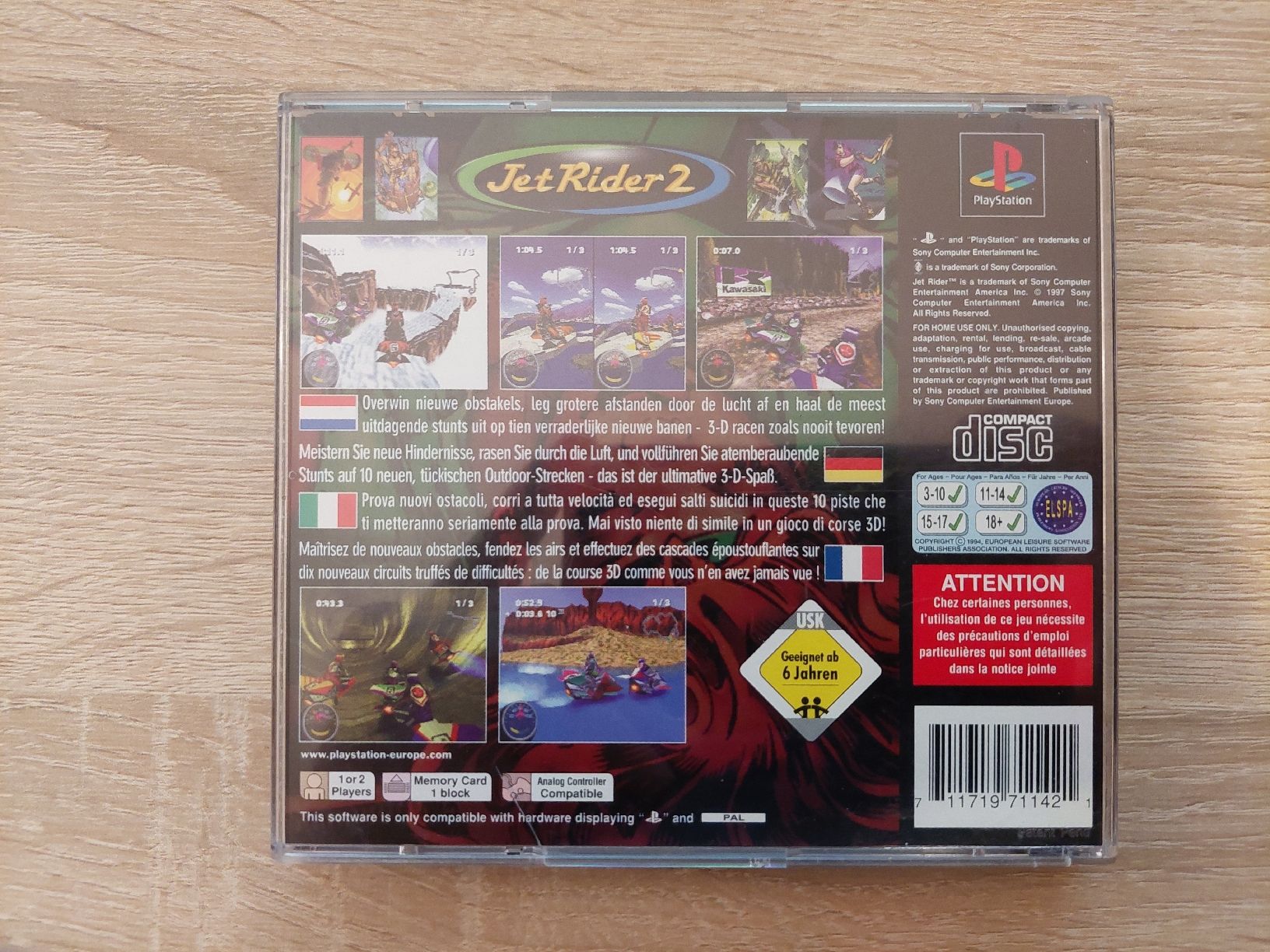 Sony Giochi: Jet Rider 2 Playstation 1 – Usato da Stansstad venduto da Mazzane 2