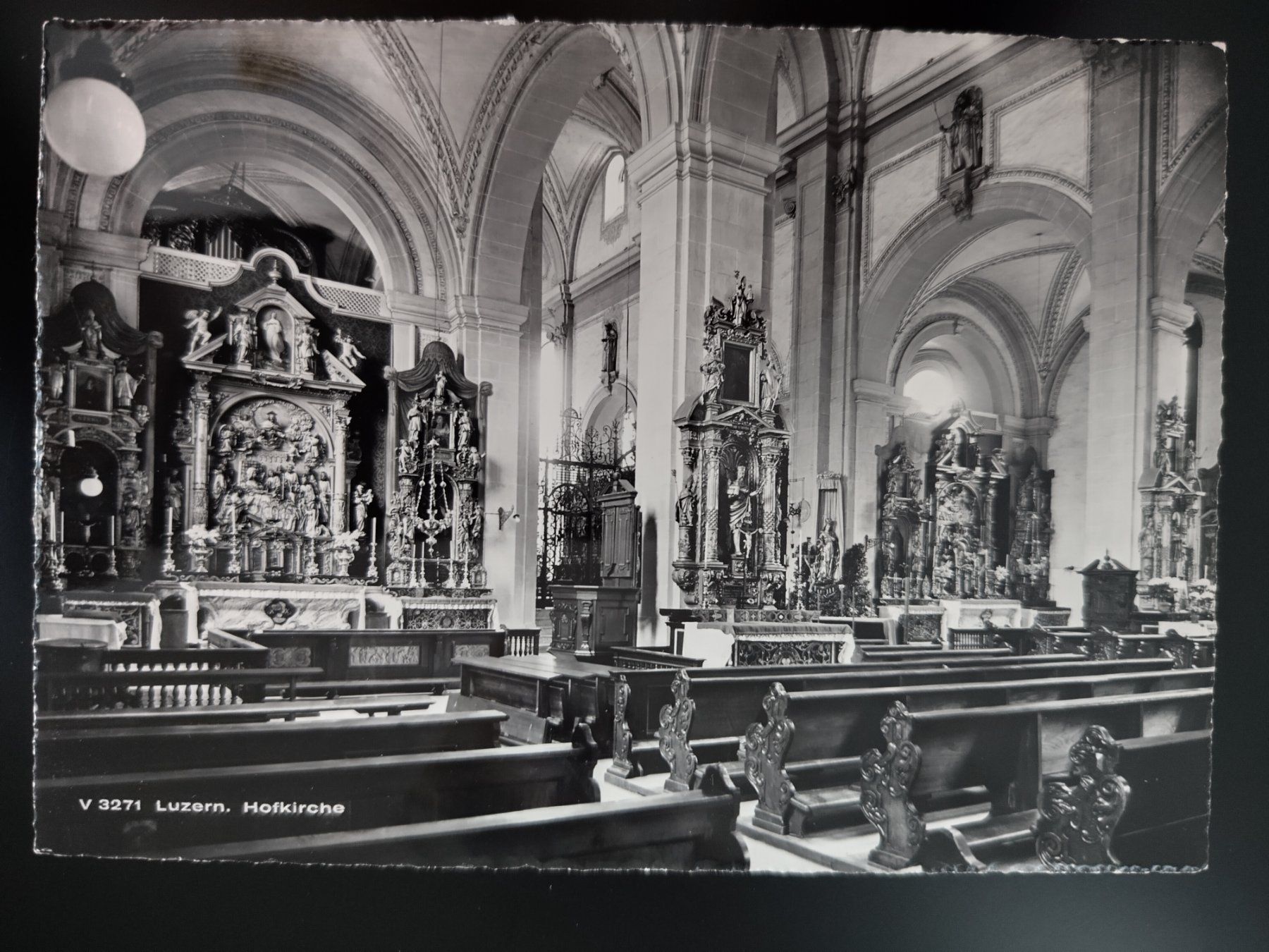 Cartoline postali: Hofkirche Luzern, Top Zustand – Usato da Ohmstal venduto da Lebensfreude05