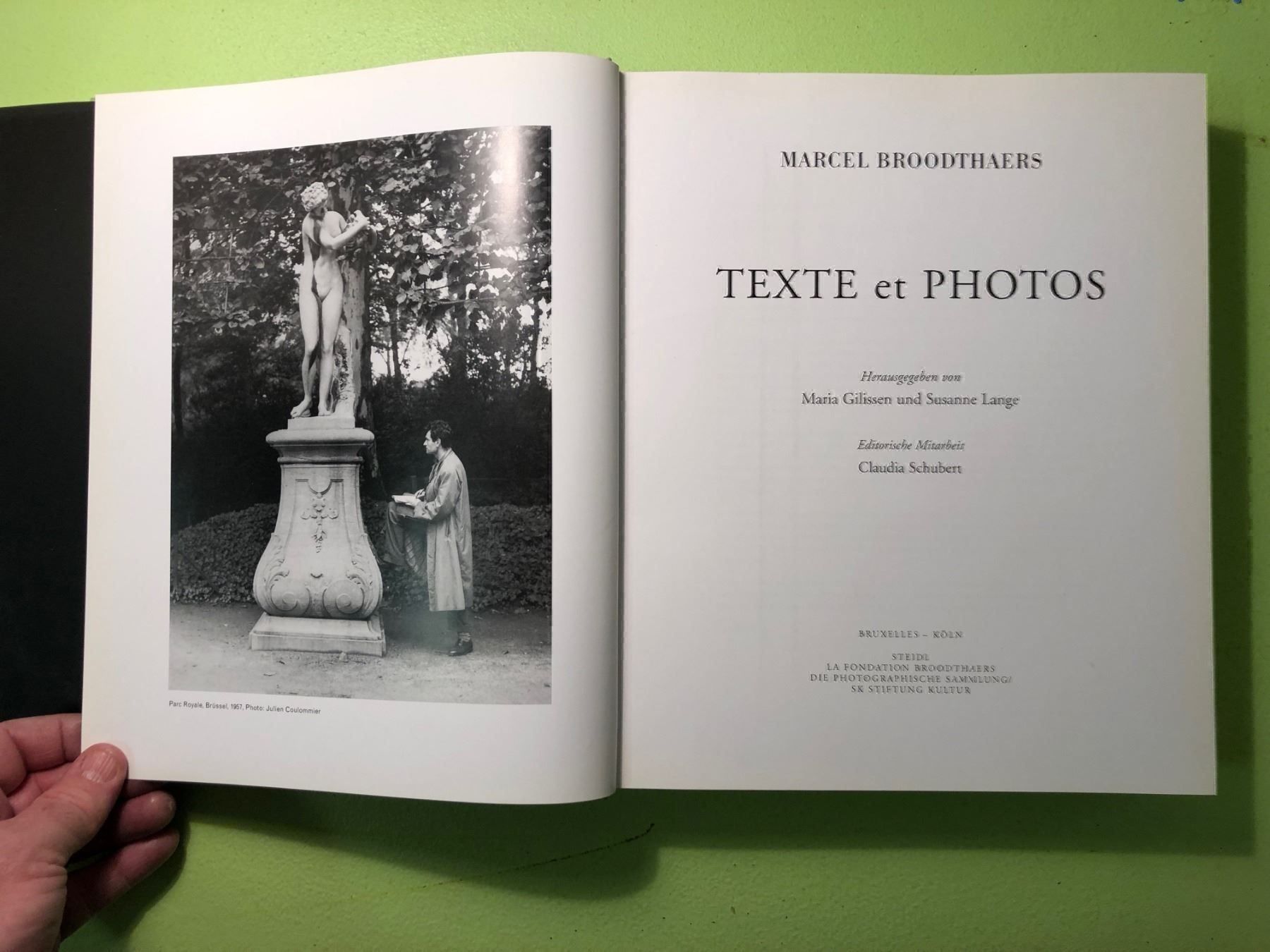 Libri: Marcel Broodthaers: Texte et Photos – Usato da Zürich venduto da allp 2