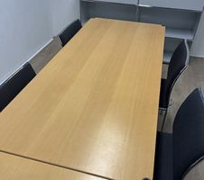 USM Haller Tisch Konferenzbuche hellgebraun gut erhalten