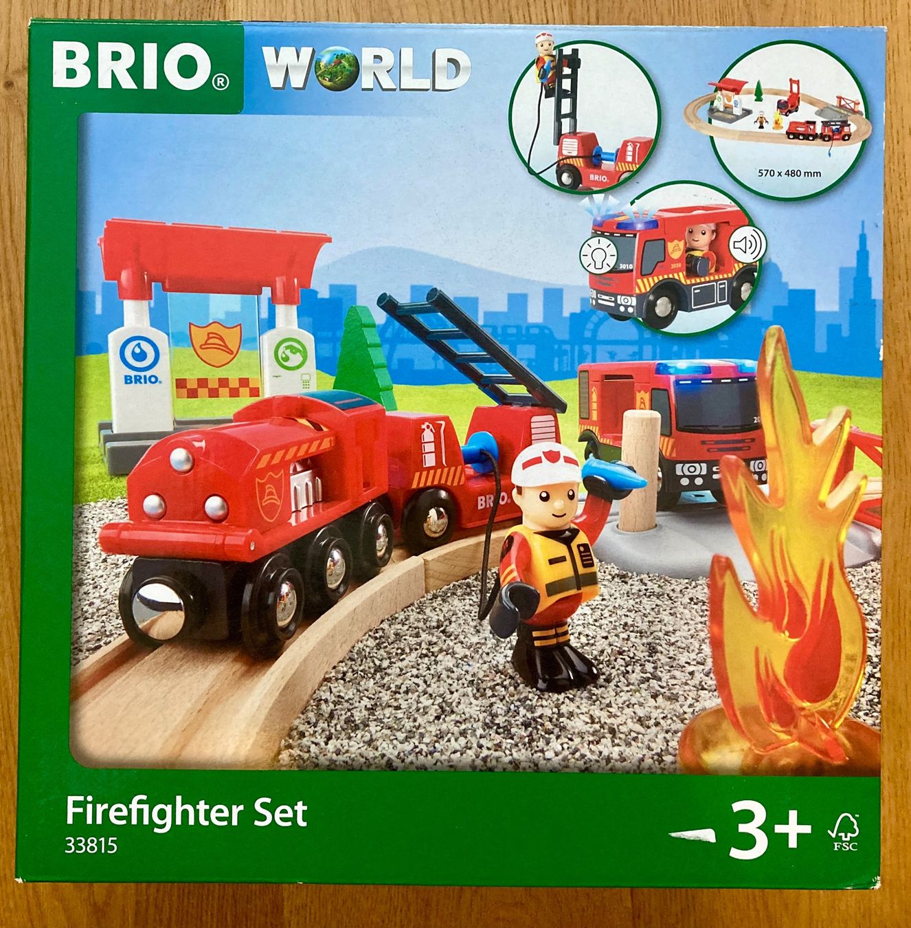 Brio Giocattoli: BRIO World Firefighter Set 33815 – Usato da Affeltrangen venduto da luis9p