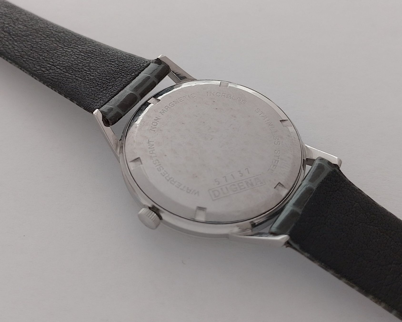 Dugena Uhren: Dugena Super Automatic Vintage | Mikrorotor Buren 1010A – Gebraucht aus Basel von Givens_Watches 4