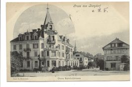 Gruss aus Burgdorf (BE) Hotel Guggisberg Ob. Bahnhofstr.1903