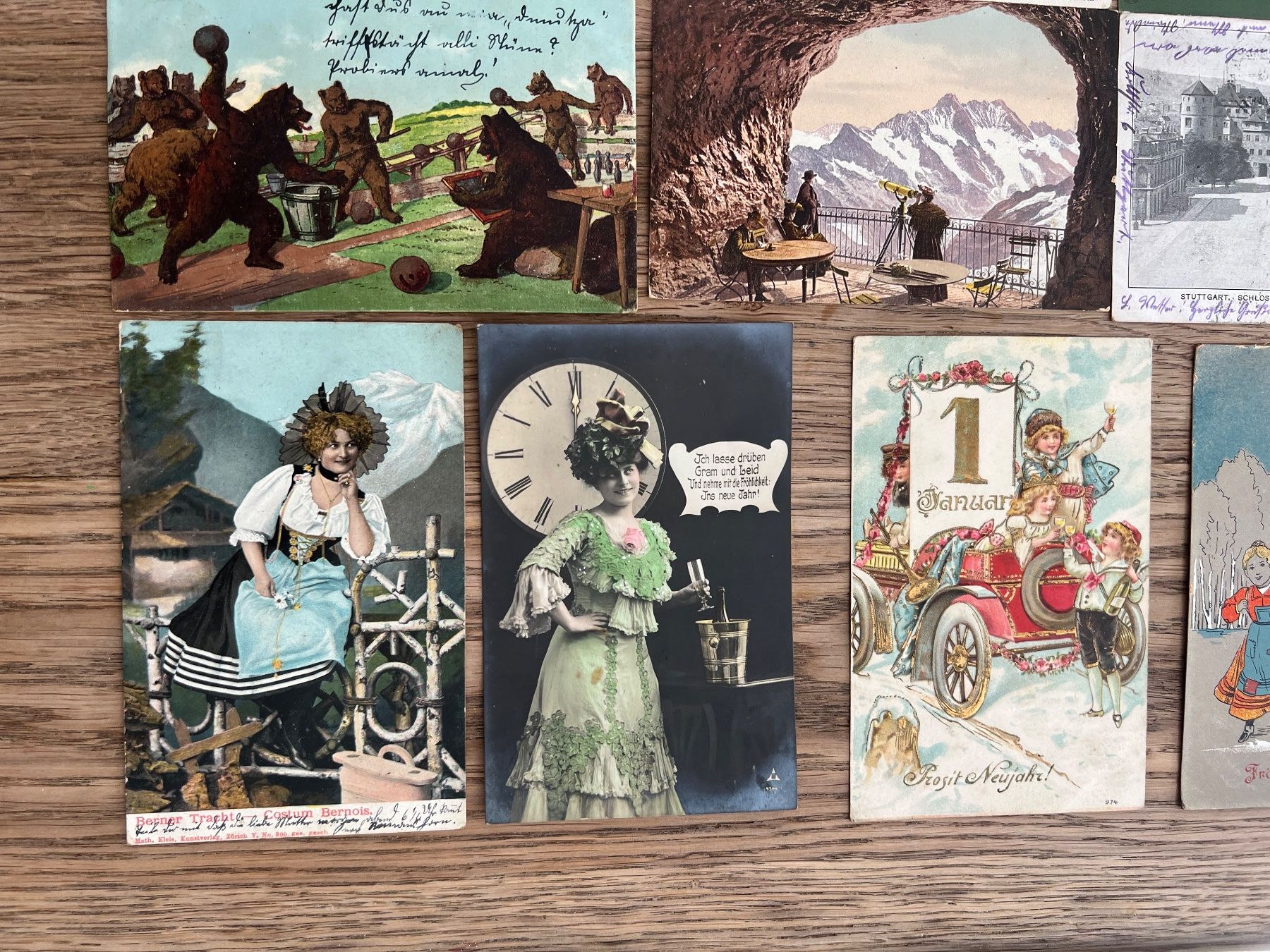 Cartoline postali: Sammlung antike Postkarten Schweiz – Usato da Hermetschwil-Staffeln venduto da militaria-schweiz 2