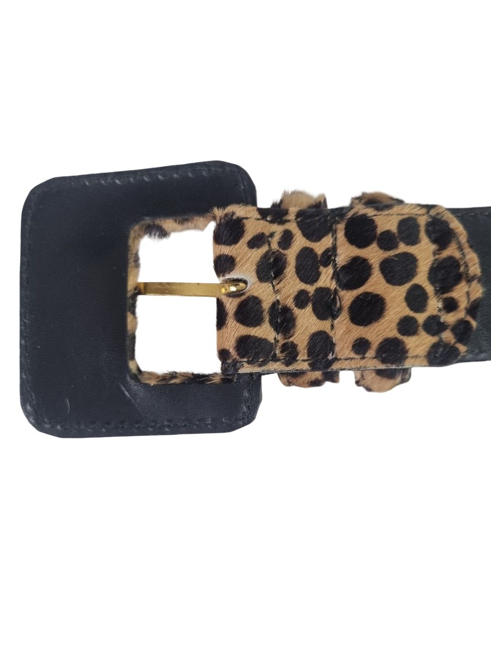Cinture: DOLCE & GABBANA Gürtel mit Leoparden-Muster – Usato da Wangen b. Olten venduto da Restwert_Wangen 4