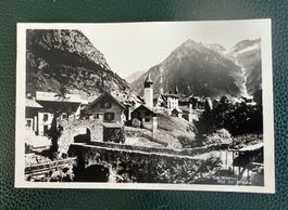 Ansichtskarte Göschenen,   alte Zollbrücke