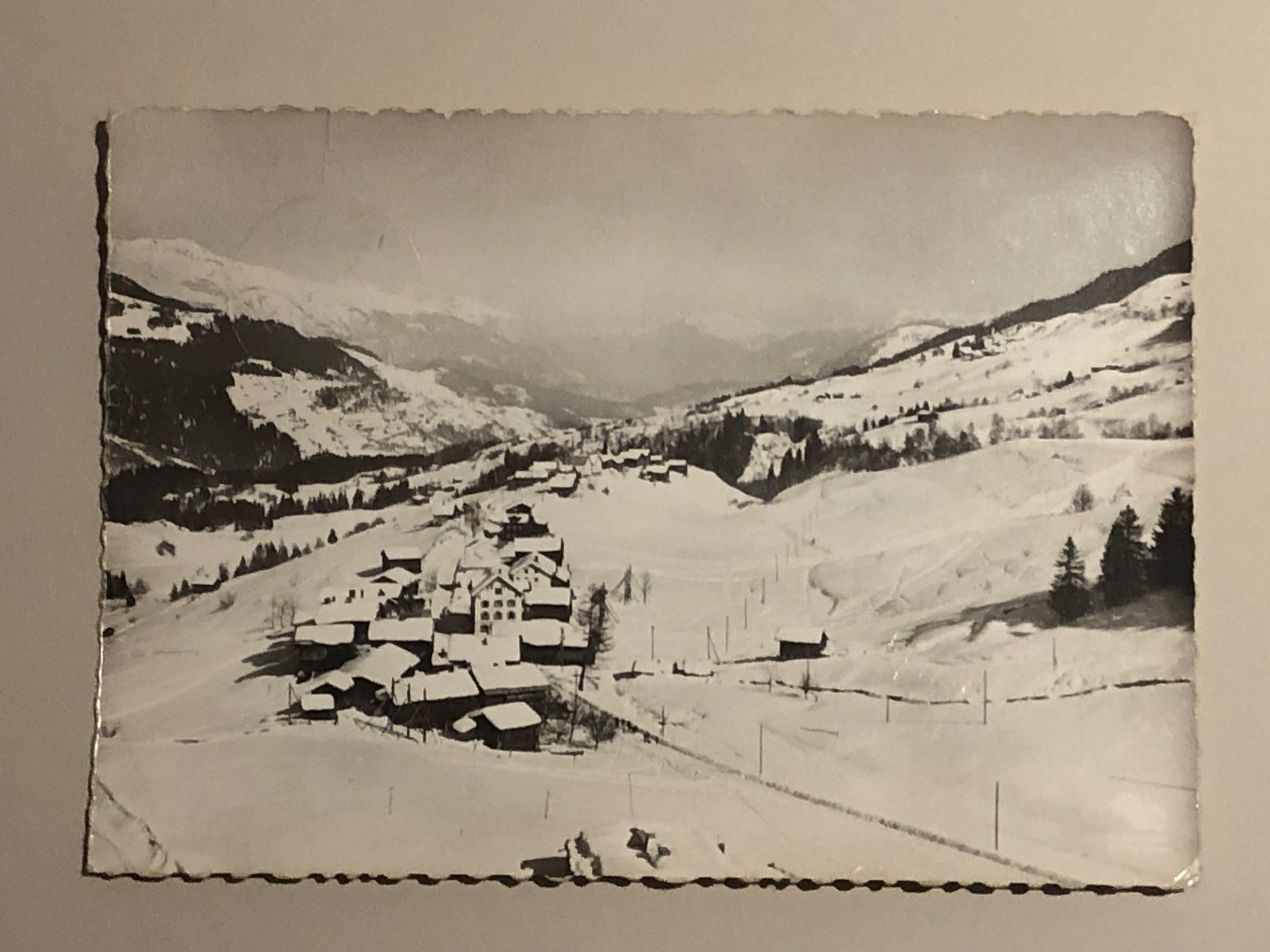 Cartoline postali: uralte Ansichtskarte AFFEIR EGGA – Usato da Lufingen venduto da Rac0