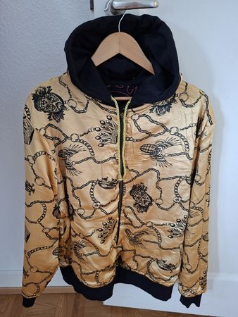 Christian Audigier sweat à capuche panthère taille L vintage