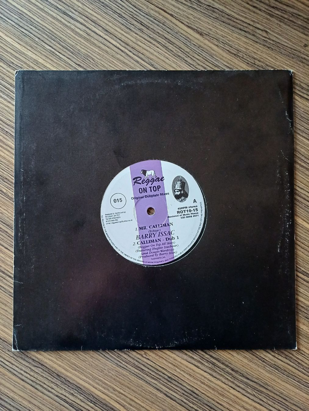 Dischi in vinile: Barry Issac "Mr. Calliman" 10 inch – Usato da Begnins venduto da Drastic-Sound