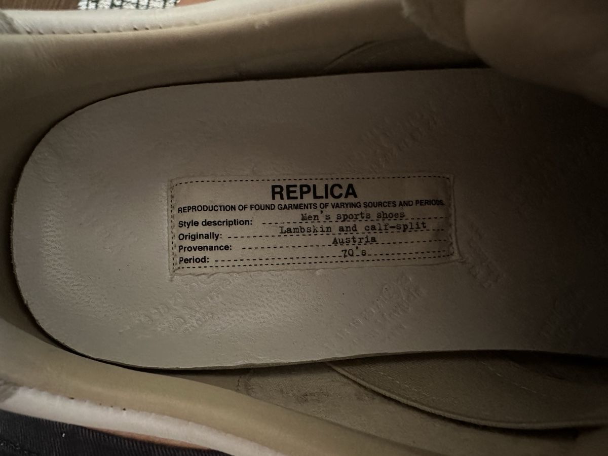 Maison Margiela Chaussures hommes: Maison Margiela Replica Trainers Size 40 – D'occasion à Basel par petunia08 4