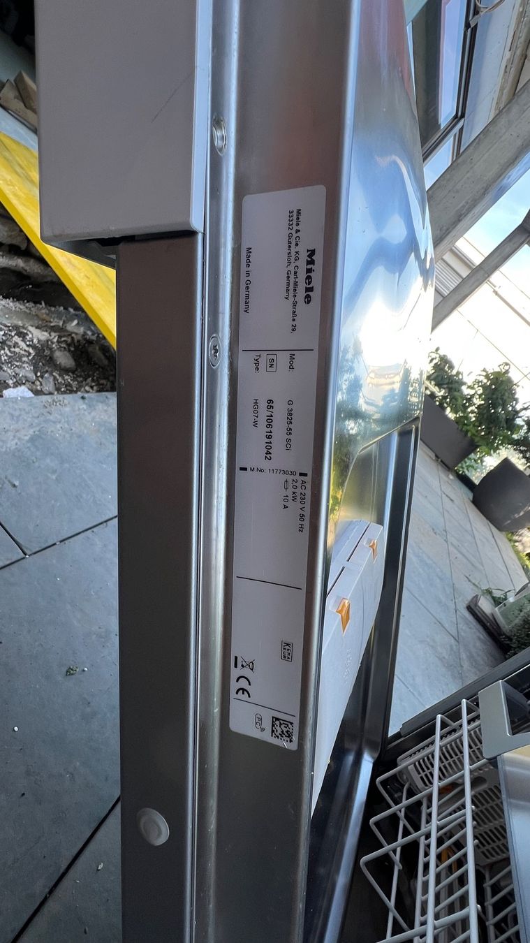 Miele Lavastoviglie: Miele G 3625-55 SCi Geschirrspüler - integrierbar – Usato da Kilchberg ZH venduto da yan_p2nk 9