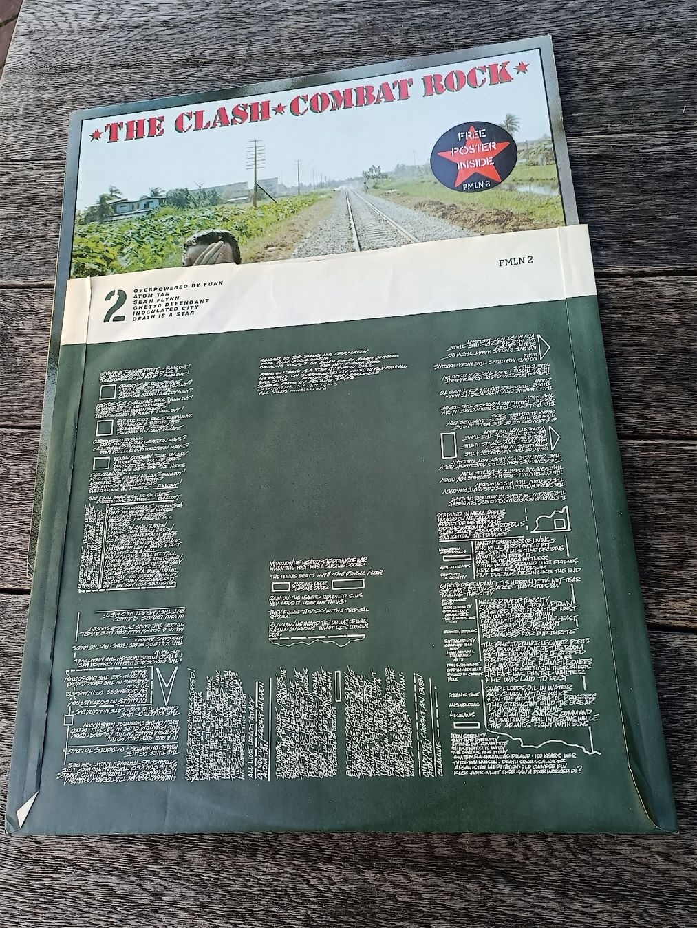Schallplatten: LP / The Clash - Combat Rock Ausgabe 1982 – Gebraucht aus Brugg AG von Ente015 2
