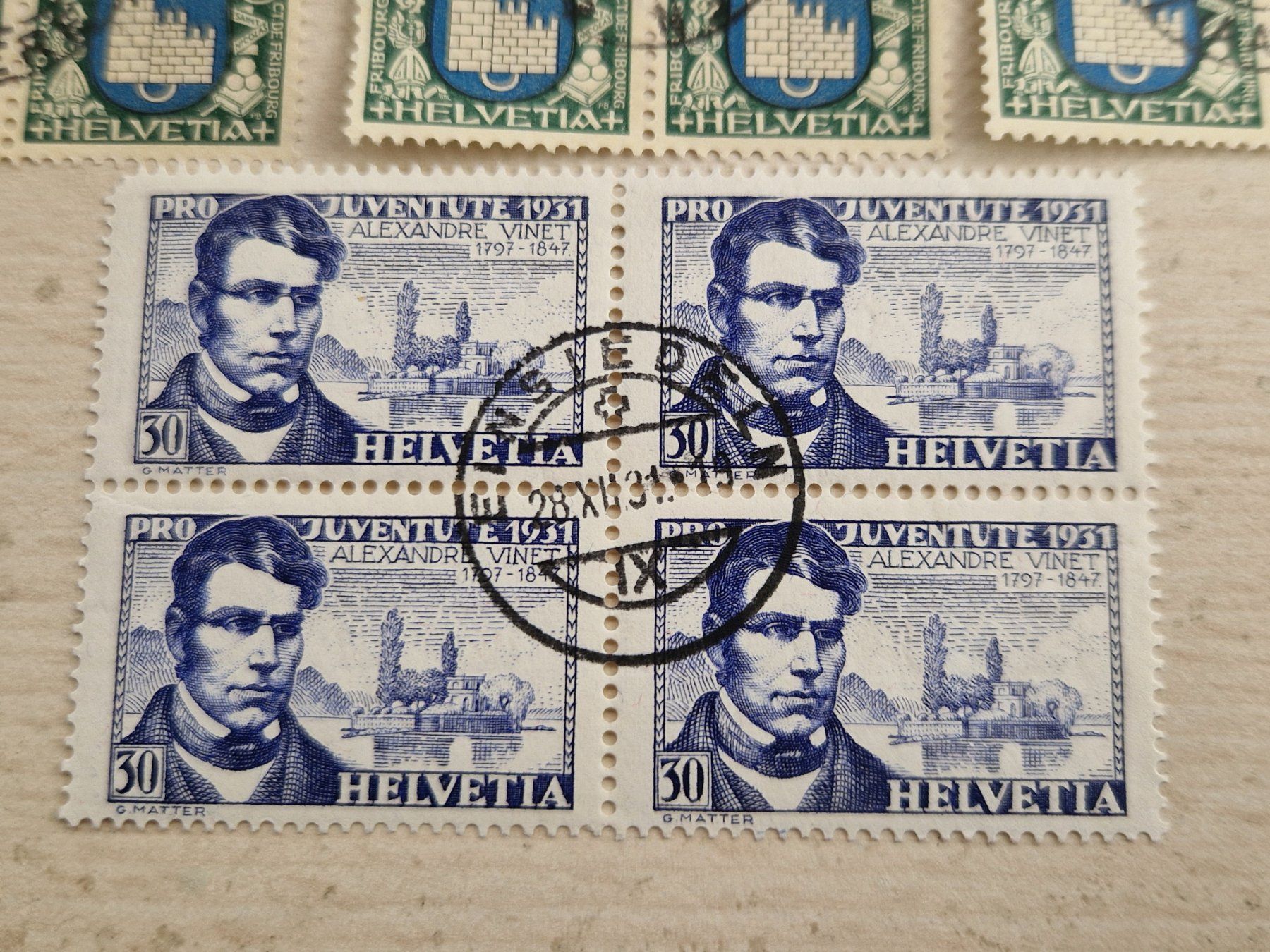 Tutti i francobolli: PJ 4er Blöcke, 1929/30/31, ab 1.- – Usato da Burgdorf venduto da Glossy01 6