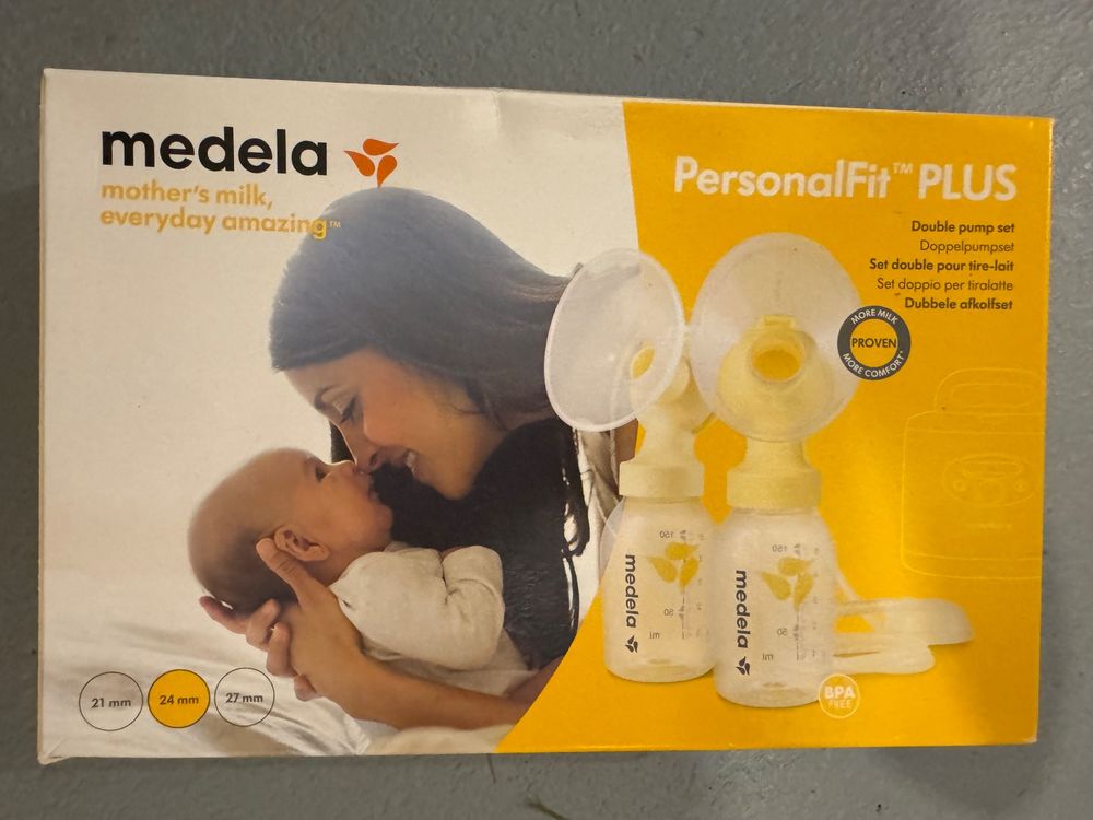 Medela Canotta Per Allattamento Donna – Bianco – Taglia L – Con Reggiseno Integrato E Clip Di Apertura