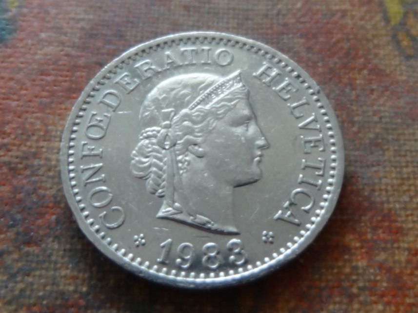 Tutti le monete: 10 Rp. 1983 – Usato da Romanel-sur-Lausanne venduto da Swift13