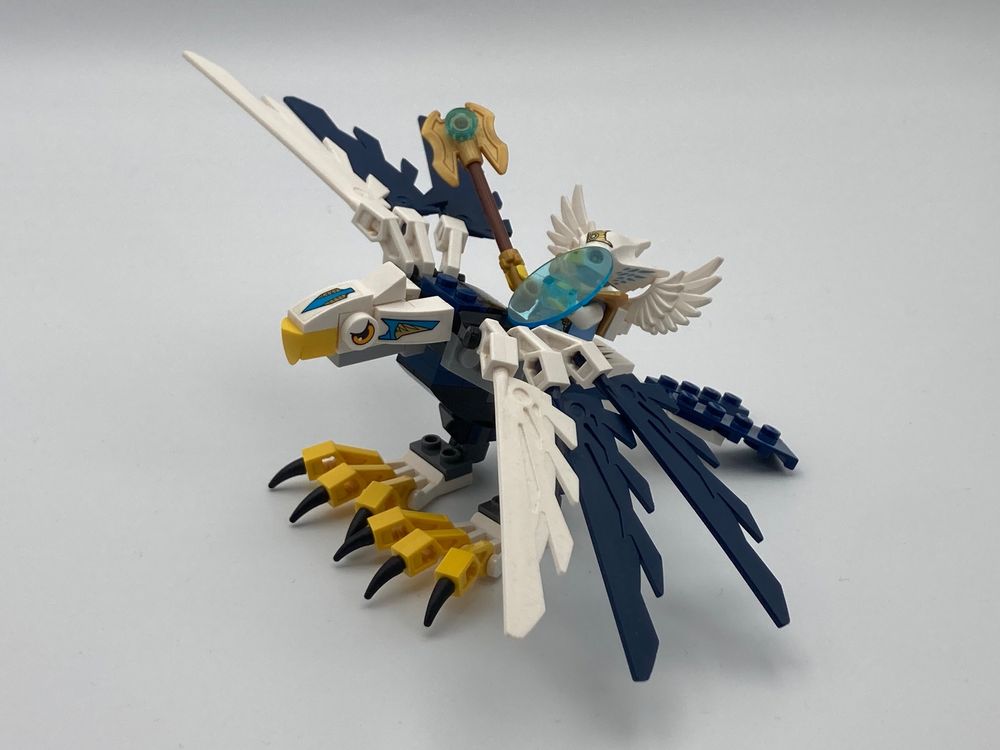 Lego Jouets: Lego Chima 4 berittene Tiere(Wolf, Gorilla, Adler, Krokodil) – D'occasion à Obersteckholz par Uhren_Haendler 7