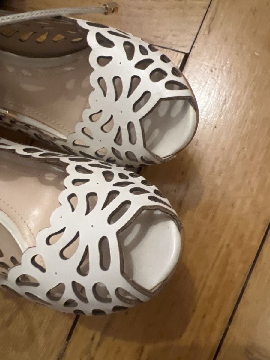Damenschuhe: Ivory Leather high Heels, Size 37 – Gebraucht aus Zürich von eem_xz9h 4