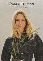 Autogrammkarte Michelle Hunziker