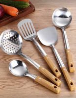 Kochlöffel Set 5-teilig aus Edelstahl