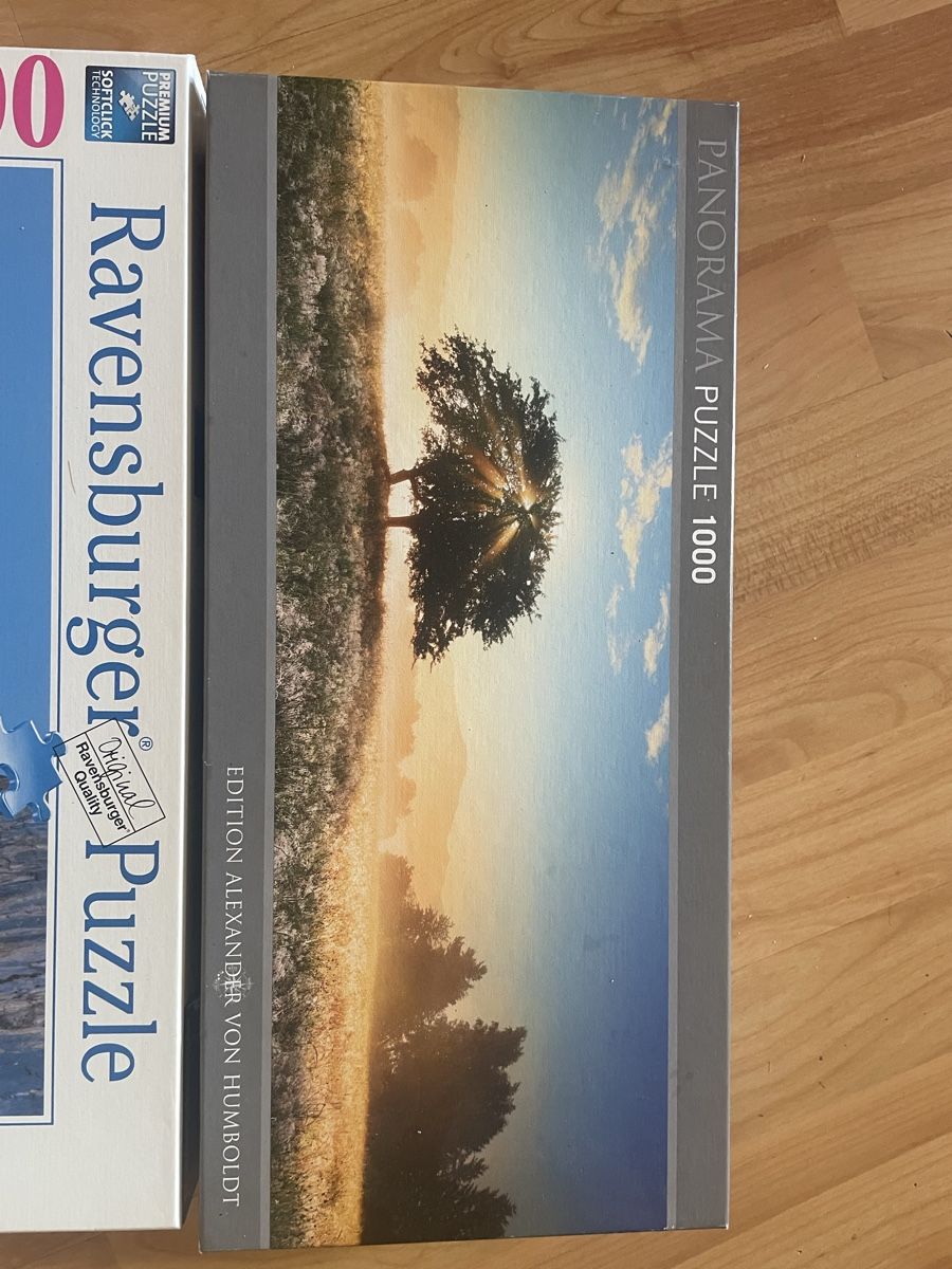 Ravensburger Puzzle: 3 puzzles Ravensburger 1000 pièces paysage NEUF – Usato da Yverdon-les-Bains venduto da sogo02 2