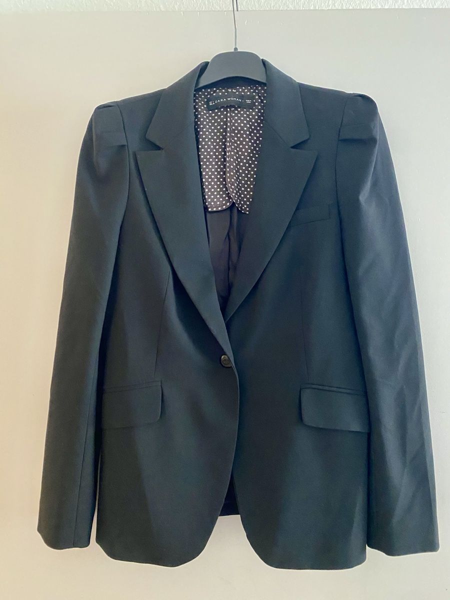 Zara Giacche: Zara Blazer, Schwarz, Gr. L – Usato da zuerich venduto da luckydragonfly20