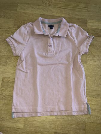 Polo rose clair, taille 116