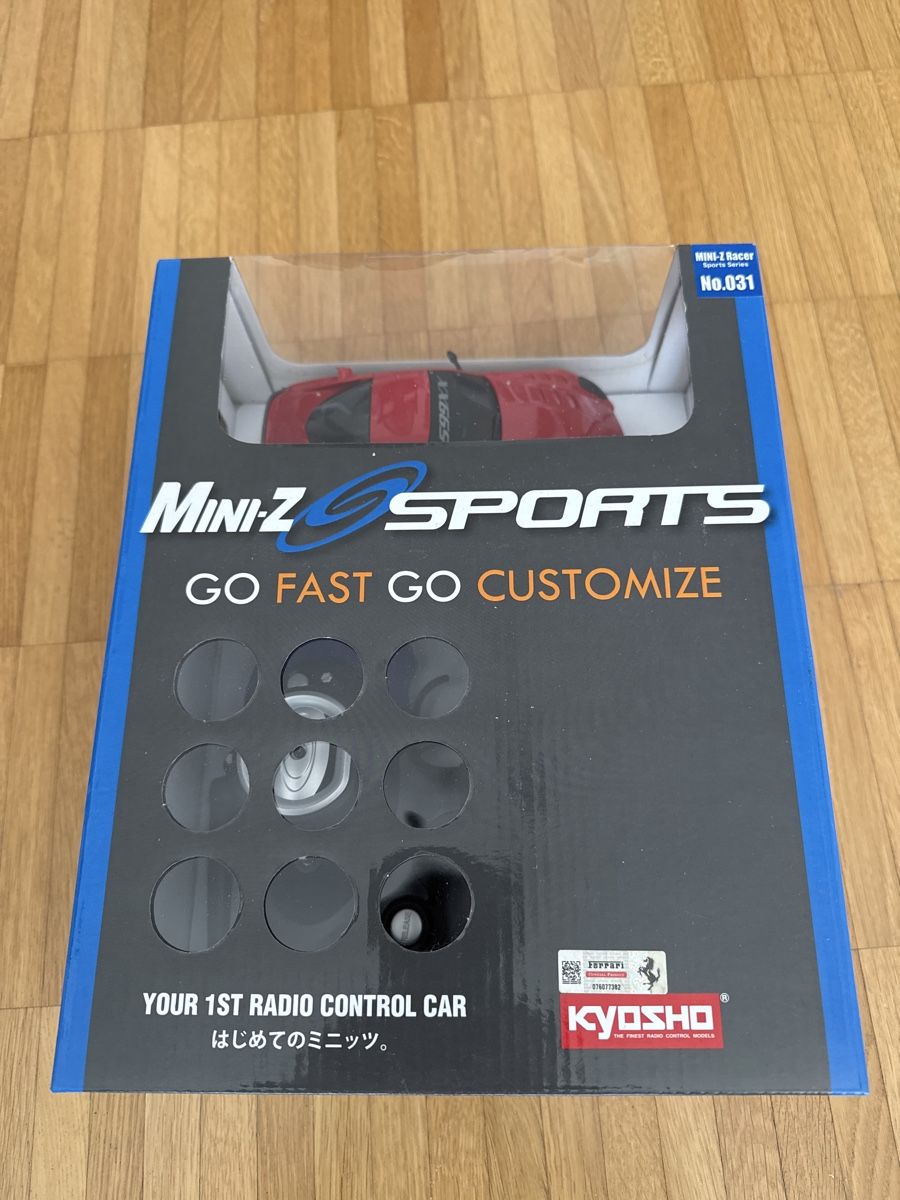 Kyosho Modellismo RC: Ferrari 599XX Test Car Red Version Kyosho Mini-Z – Nuovo e nell'imballaggio originale da Reinach BL venduto da Welli28 1