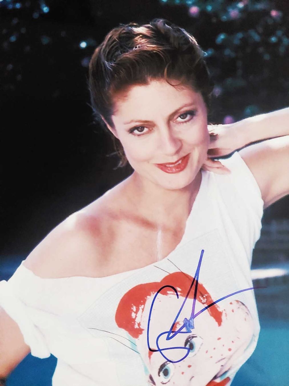 Autografi: Susan Sarandon - Autogramm auf Foto – Usato da Kaisten venduto da Simpsons4
