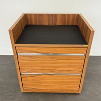 Top Design Exclusiv Sideboard 650mm breit - Nussbaum