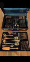 Besteck Set SOLINGEN Mod 2000 - "Gloria Royal" 23/24 ct. hv.
