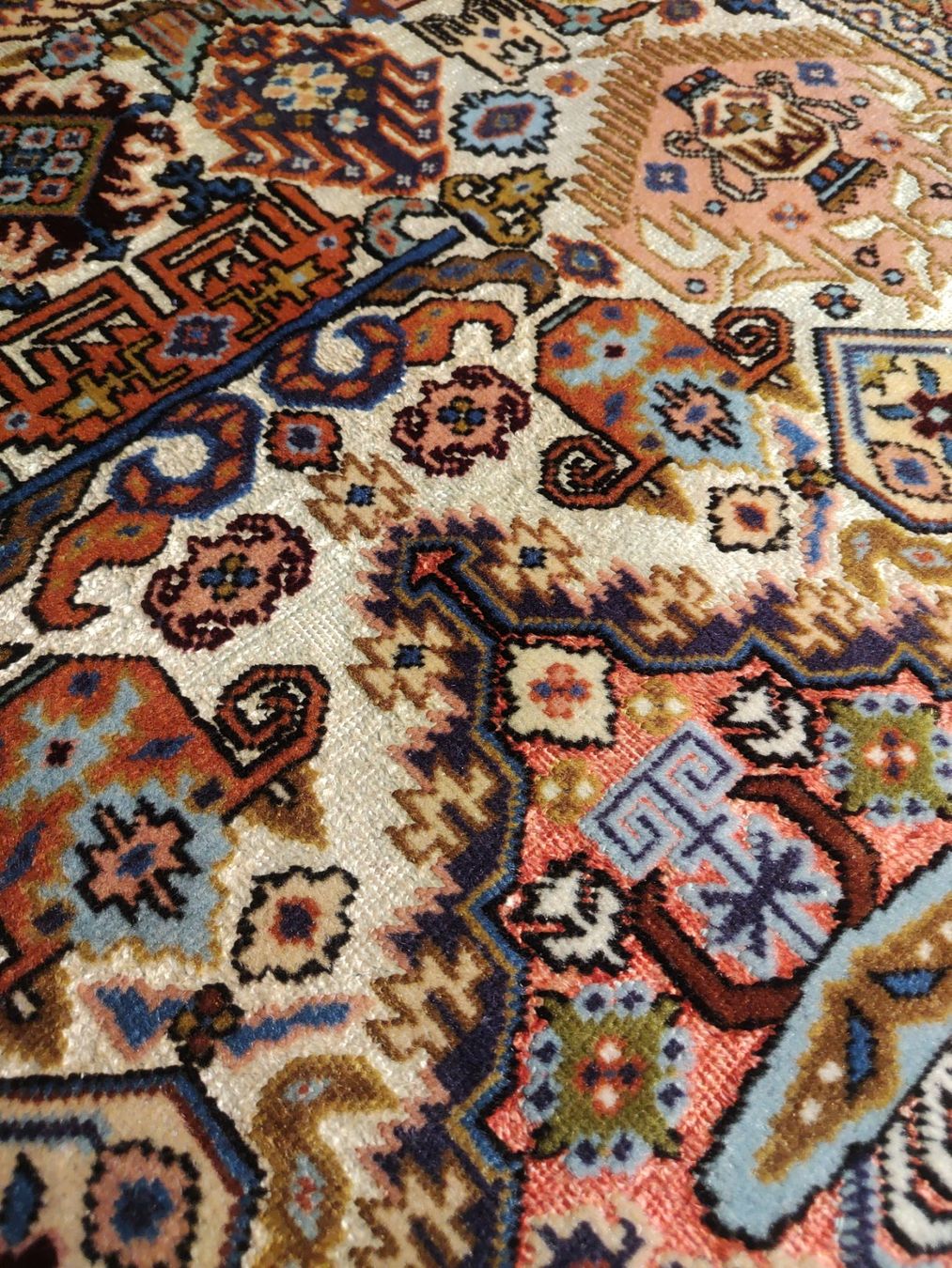 Tappeti: Handgeknüpfter persischer Orientteppich Ardebil mit Seide – Nuovo (secondo la descrizione) da Horgen venduto da ilanist 2