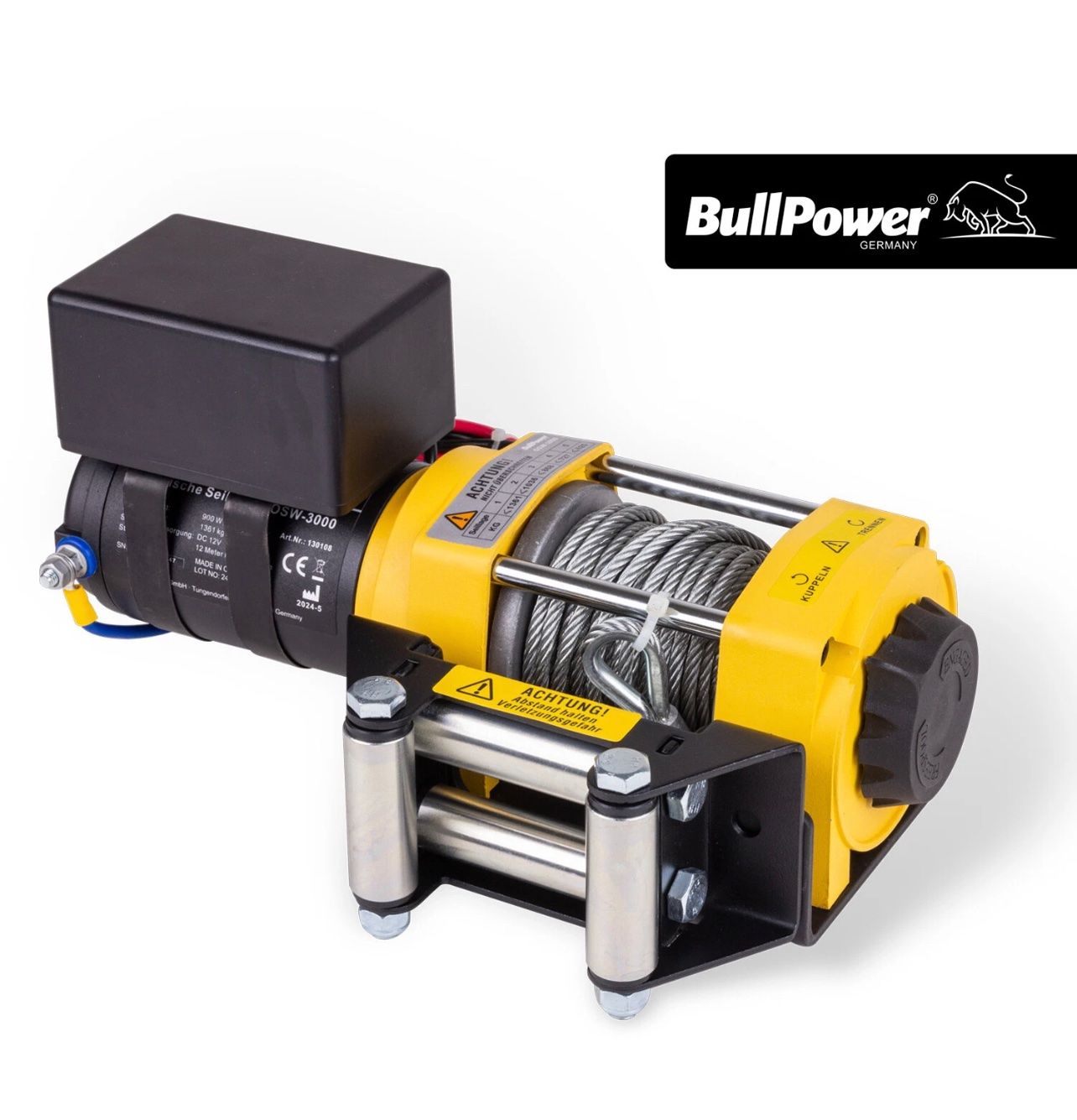 BullPower Elektrische Offroad Seilwinde Quad Elektrowinde Mo (Neu und ...