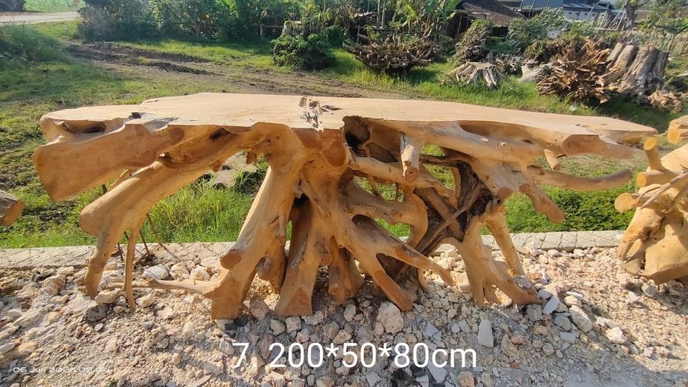 Bartisch Theke Bar Tisch Gartentisch Teak Holztisch Anrichte (Neu und ...