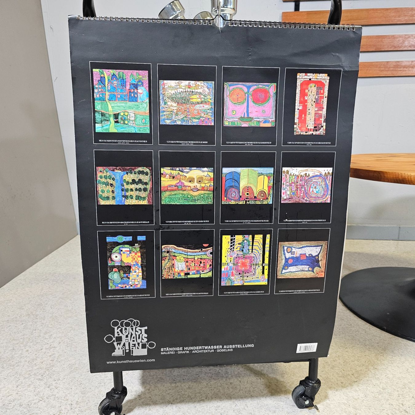 Calendari: Friedrich Hundertwasser Kalender 2005 Bilder Sammlung – Usato da Nottwil venduto da Wondewa-Shop 7