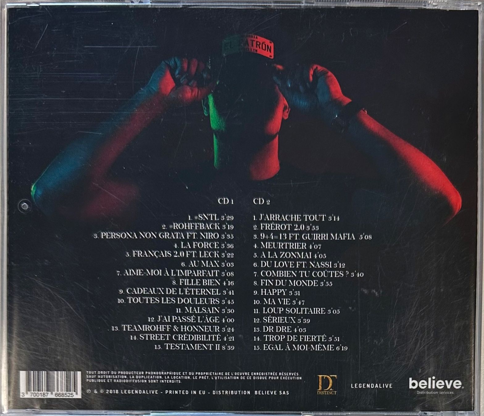 CDs: Rohff – Surnaturel 2 x CD – D'occasion à Martigny par jereq 1