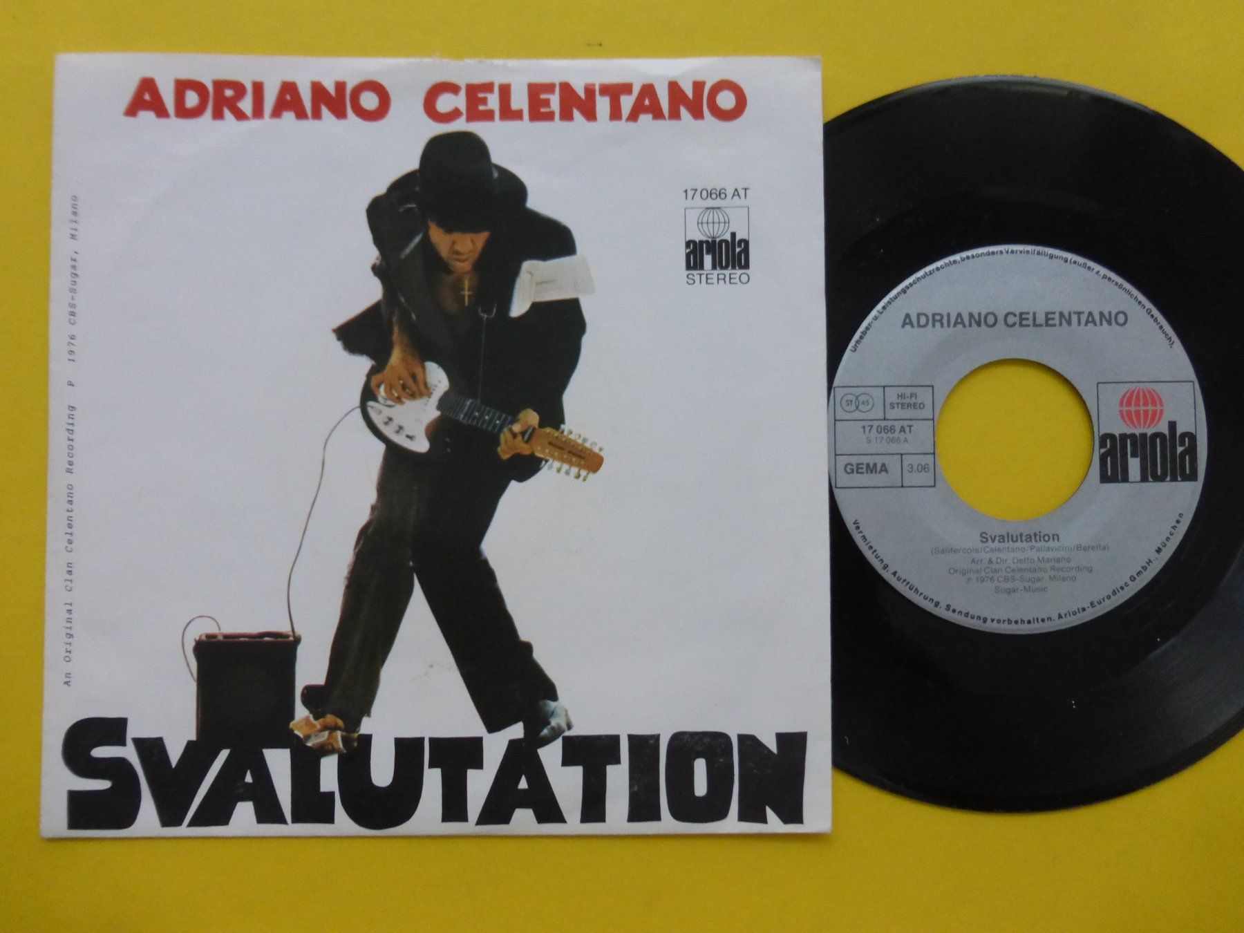 Dischi in vinile: Adriano Celentano – Svalutation – Usato da Zürich venduto da Swiss57