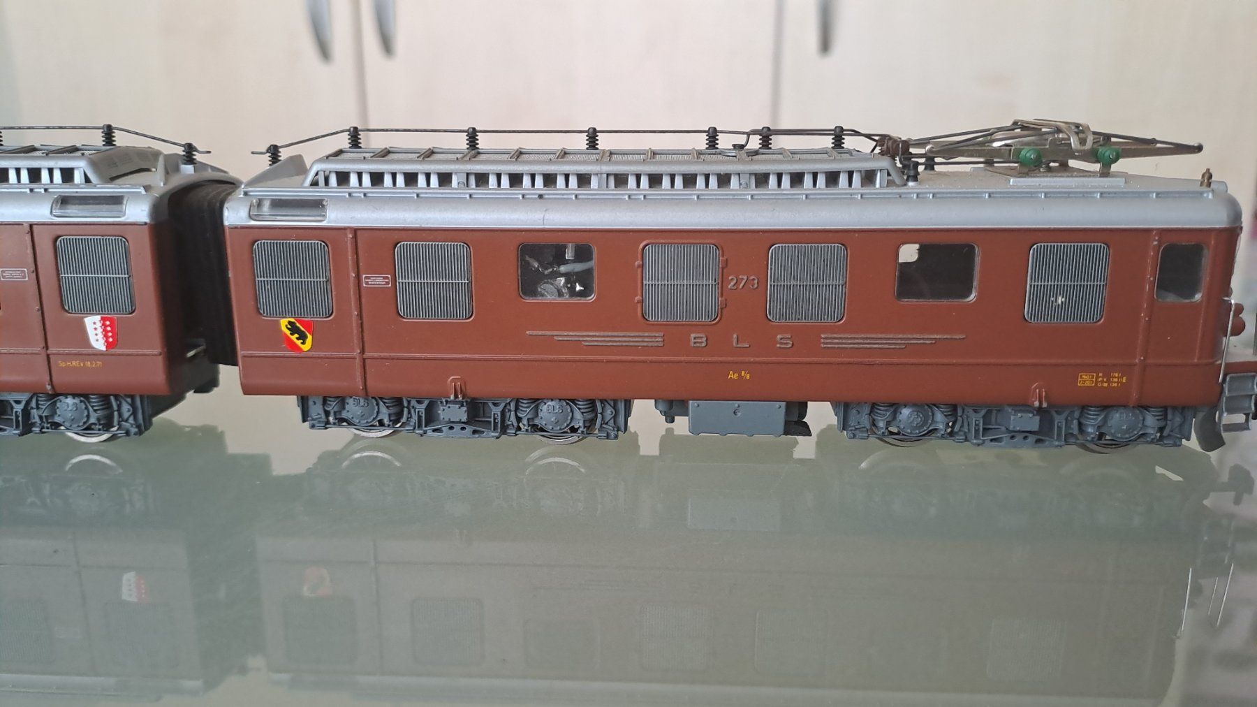 Hag Modellini di ferrovie: HAG? BLS Ae 8/8 H0 GL/30 – Usato da Winterthur venduto da Riebeli333 6