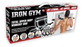 IRON GYM KLIMMZUGSTANGE MULTI-FUNKTIONS TRAININGSGERÄT NEU