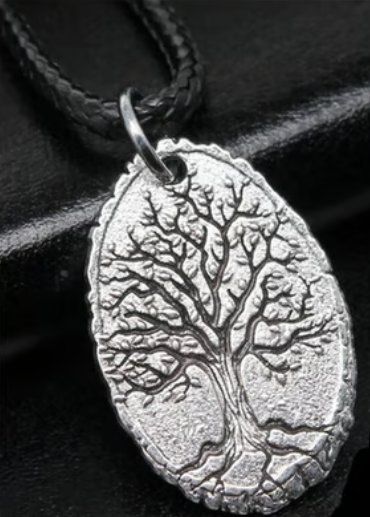 Ciondoli: Halskette Yggdrasil Weltenbaum Lebensbaum – Nuovo e nell'imballaggio originale da Walenstadt venduto da emynmuil1