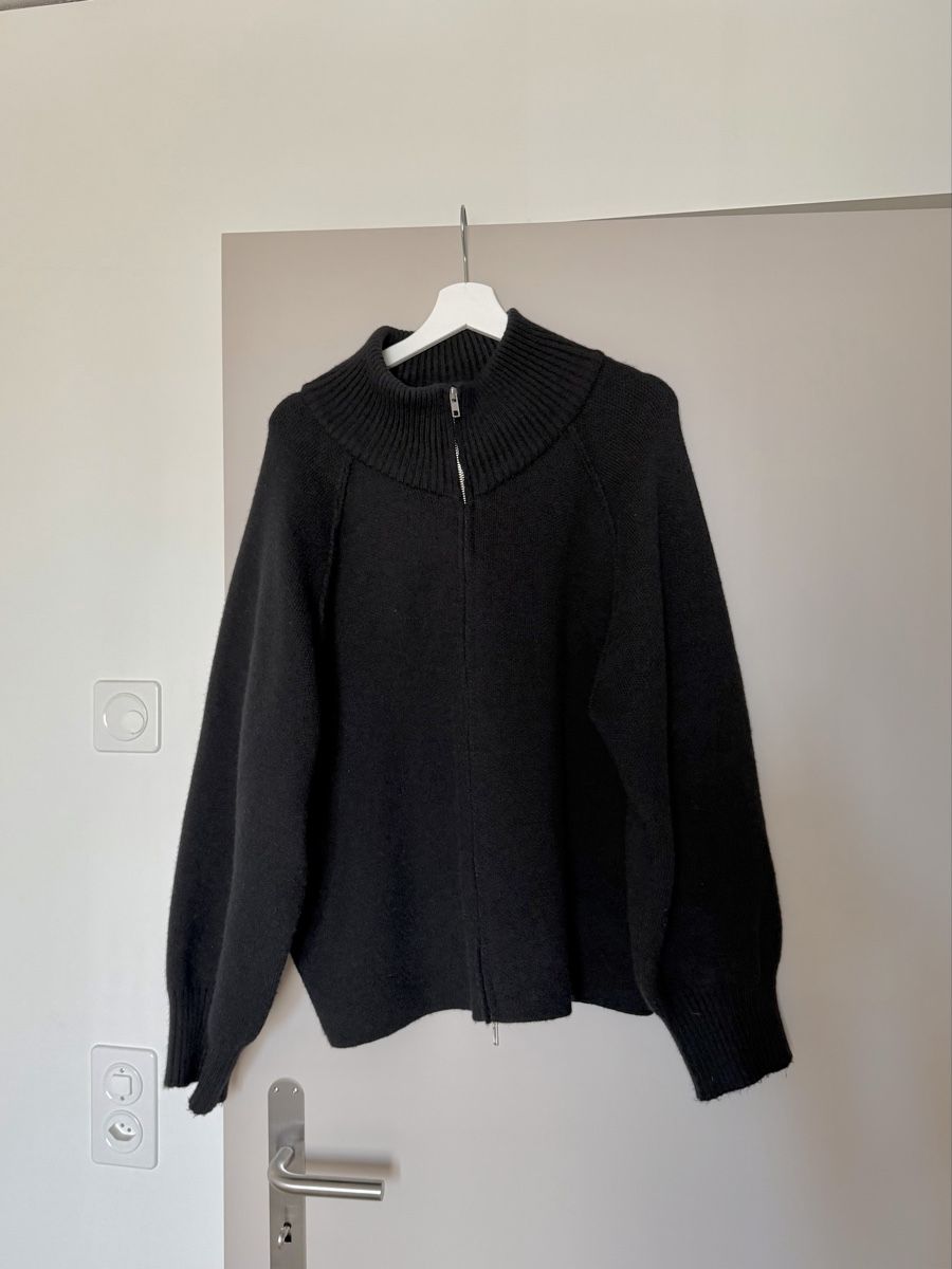Pulls & Sweat-shirts: Wool Zip-Up Sweater – D'occasion à Kloten par preloved9 1