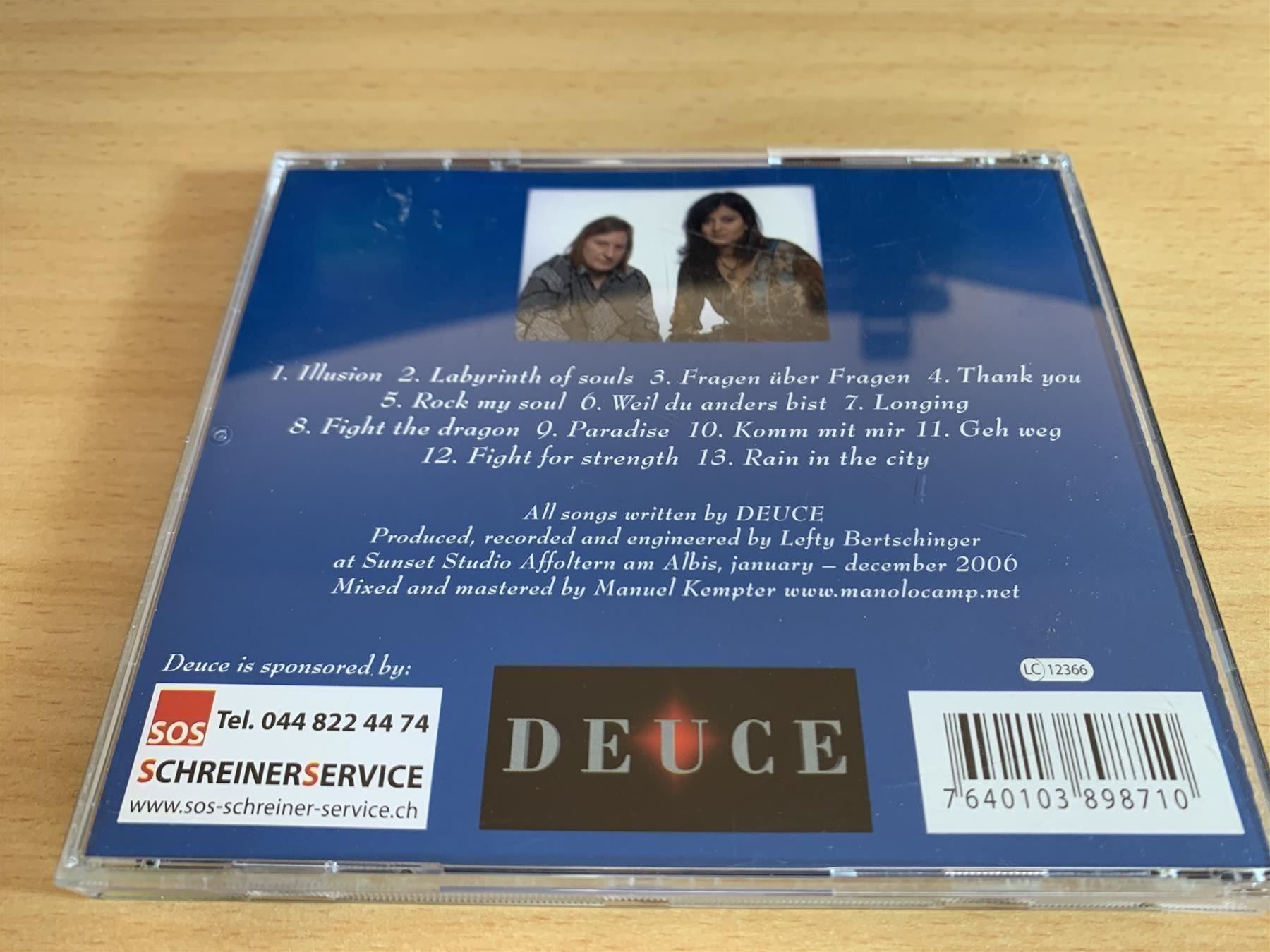 CD: Deuce - Illusion – Usato da Rikon im Tösstal venduto da Alpenmutz 1